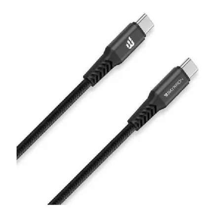 بايكرون كابل USB-C إلى USB-C بطول 3 متر 3A – أسود