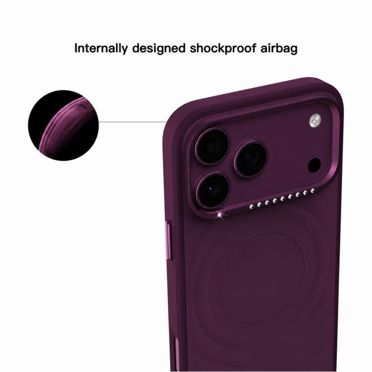 جراب هاتف هجين مغناطيسي من البولي كربونات والبولي يوريثين الحراري من سلسلة Mutural Ripple, For iPhone 18 Pro, For iPhone 18 Pro Max - الصورة 4