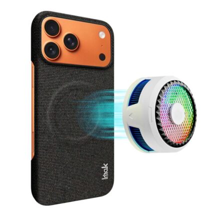 ⁧جراب هاتف مغناطيسي من سلسلة إيماك رويي ذو ملمس قماشي⁩, For iPhone 18 Pro, For iPhone 18 Pro Max, For iPhone 17 Pro Max, For iPhone 17 Pro