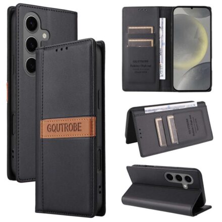 GQUTROBE G06 RFID Blocking Multiple Card Slots Wallet Vegan Leather Phone Case, For Galaxy S24 FE 5G, For Galaxy S24 Ultra 5G, For Galaxy S23 FE 5G, For Galaxy S23 Ultra 5G, For Galaxy S23+ 5G, For Galaxy S23 5G, For Galaxy S22 Ultra 5G...