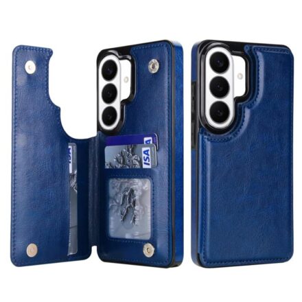 Magnetic Snap Multifunctional Card Wallet Holder Phone Case, For Galaxy S26+ 5G, For Galaxy S26 Ultra 5G, For Galaxy S26 5G