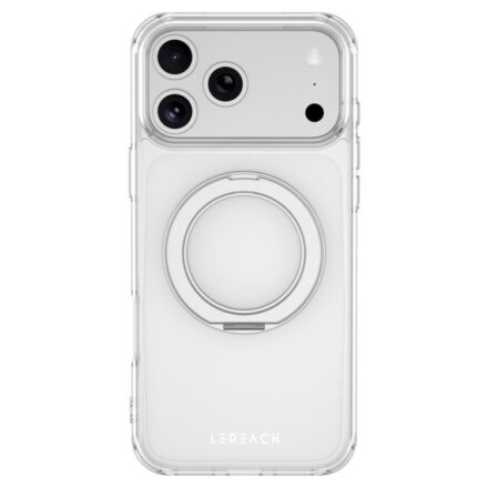 ⁧جراب هاتف مغناطيسي من سلسلة LeReach TOC Crystal مع حامل دوار⁩, For iPhone 18 Pro, For iPhone 18 Pro Max