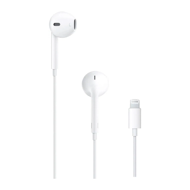 سماعات أبل EarPods سلكية بموصل Lightning – أبيض