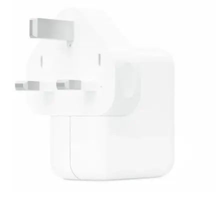 أبل محول طاقة USB-C بقدرة 30 واط – أبيض