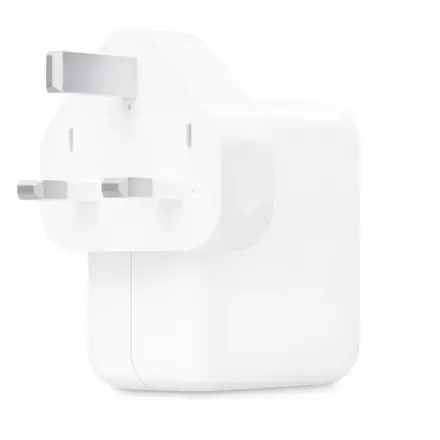 أبل محول طاقة ثنائي USB-C بقدرة 35 واط – أبيض
